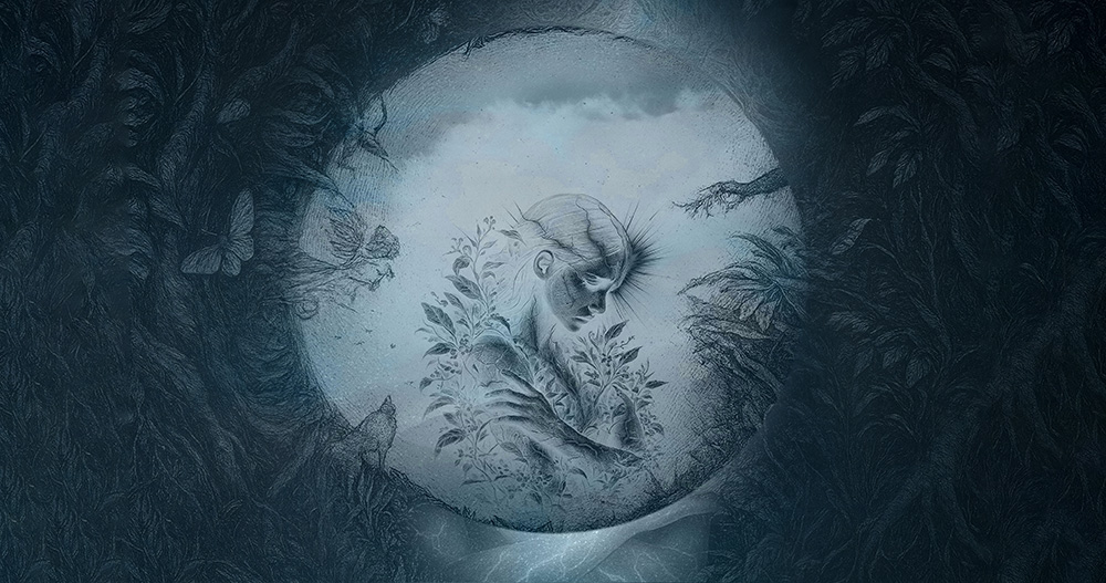 Large visual artwork Through The Fractures